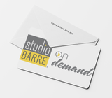 Studio Barre On Demand Subscription Gift Card